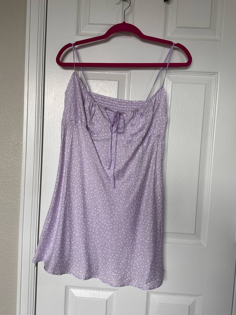 PINK Lavender Floral Slip Dress - Women's Intimates